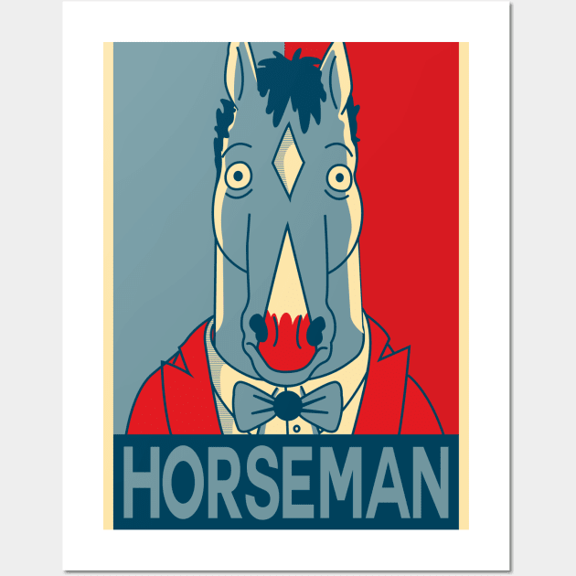 Horseman Obey Wall Art by dnacreativedesign